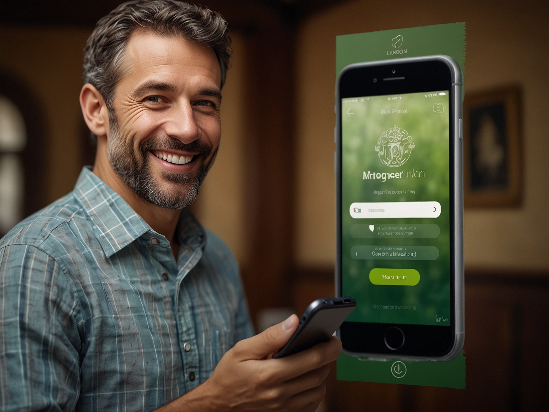 Sign up hero with mobile verification